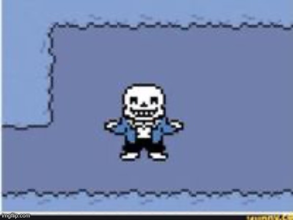 Sans Pun | image tagged in sans pun | made w/ Imgflip meme maker