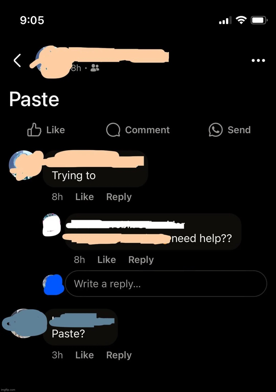 Paste | made w/ Imgflip meme maker