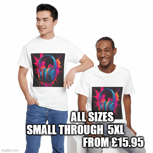 Gaming print tee shirt | ALL SIZES SMALL THROUGH  5XL                                     FROM £15.95 | image tagged in gifs,gaming | made w/ Imgflip images-to-gif maker