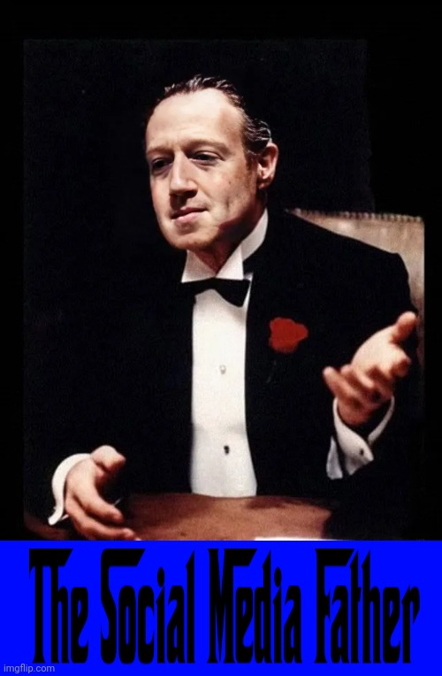 Whose Your Daddy | image tagged in mark zuckerberg,zuckerberg,godfather,the godfather,social media,who's your daddy | made w/ Imgflip meme maker