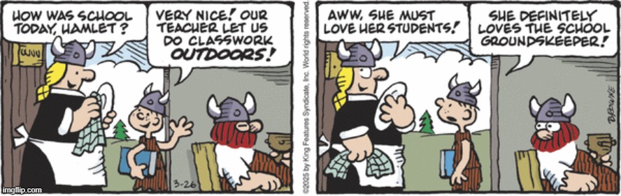 Hagar The Horrible | image tagged in comics | made w/ Imgflip meme maker
