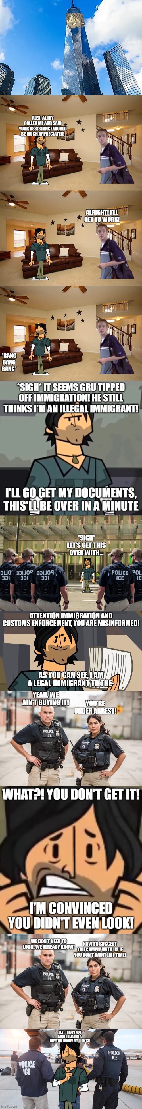 ICE Gets Chris | made w/ Imgflip meme maker