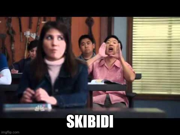ha gay | SKIBIDI | image tagged in ha gay | made w/ Imgflip meme maker