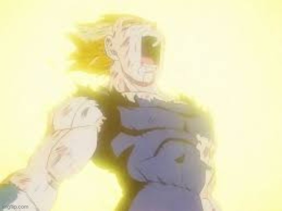 Vegeta's Final Explosion | image tagged in vegeta's final explosion | made w/ Imgflip meme maker