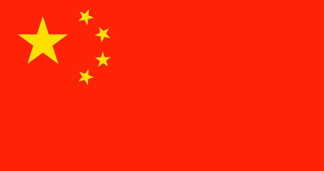 China flag Blank Meme Template