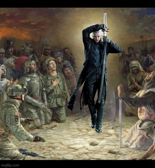I AM THE STORM THAT IS APPROACHING | image tagged in the messiah blank template | made w/ Imgflip meme maker