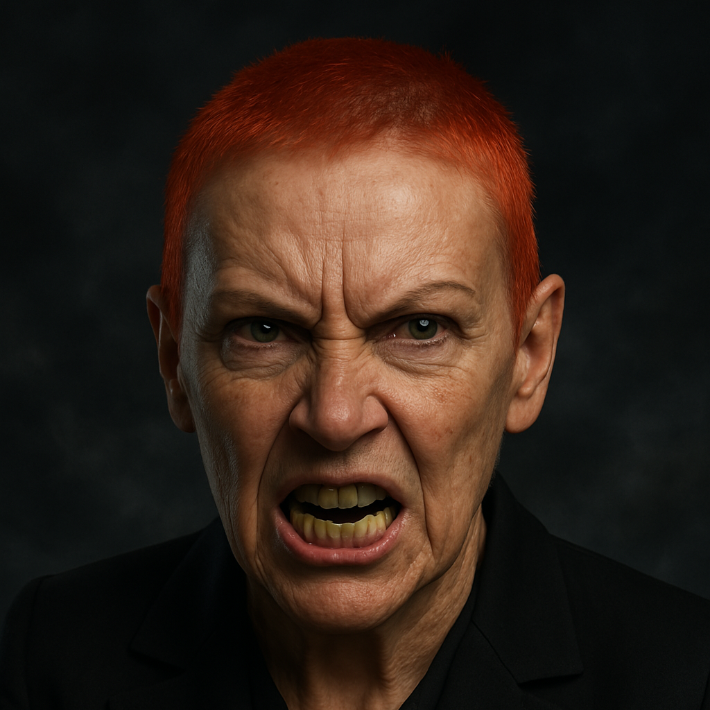 Anti-Semitic Rage Annie Lennox Blank Meme Template