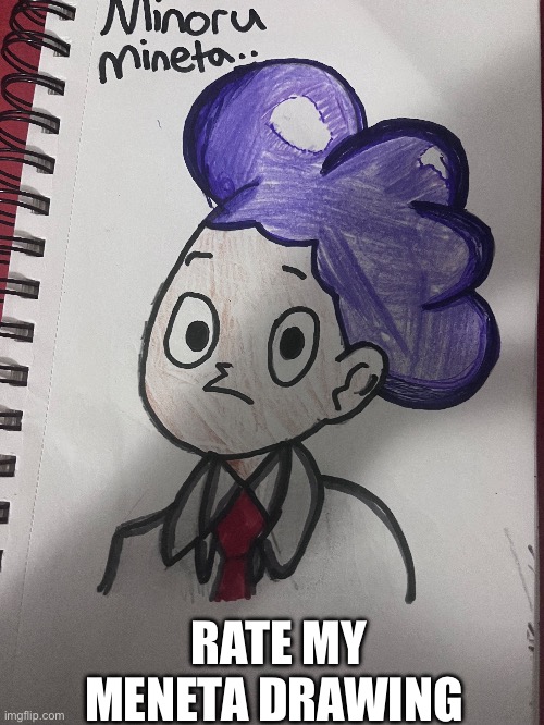 Rate it | RATE MY MENETA DRAWING | made w/ Imgflip meme maker