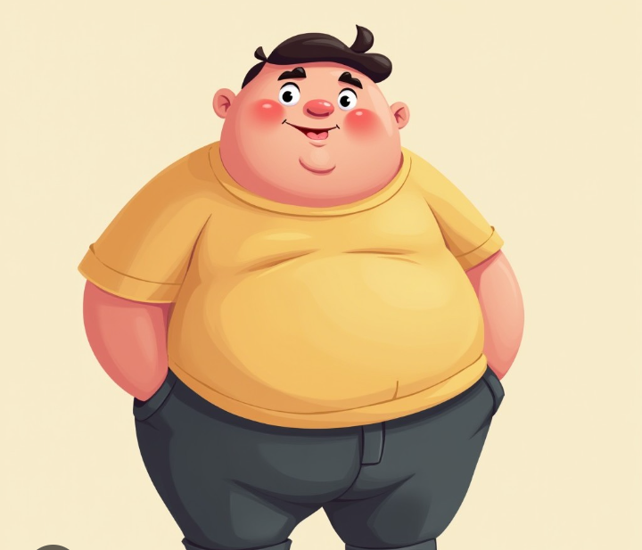 Fat guy Blank Meme Template
