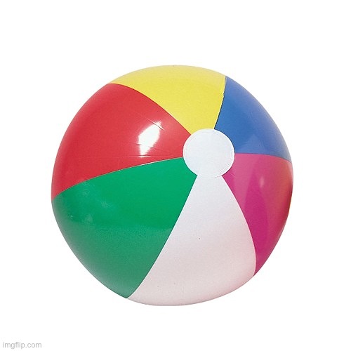 Beach Ball | image tagged in beach ball | made w/ Imgflip meme maker
