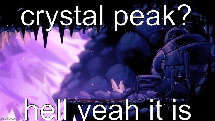 I love cp (crystal peak) | crystal peak? hell yeah it is | made w/ Imgflip meme maker