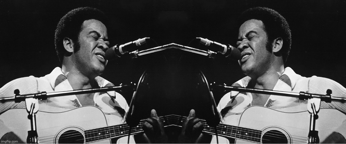 Two Bill Withers' singing to each other | image tagged in bill withers | made w/ Imgflip meme maker