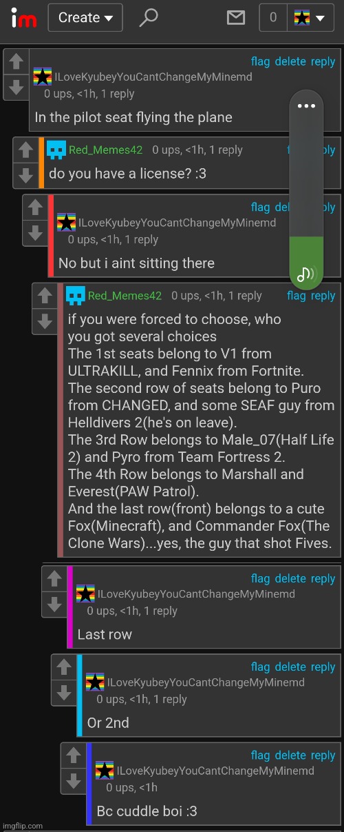 POV:Tur most normal conversation you get from me | made w/ Imgflip meme maker