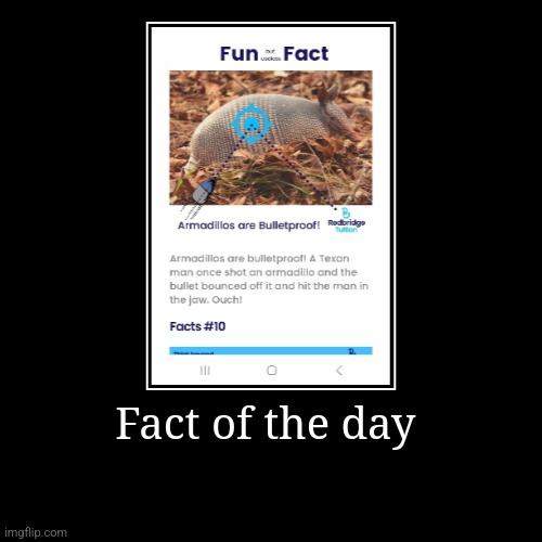 Fact of the day | | image tagged in funny,demotivationals,fact of the day | made w/ Imgflip demotivational maker