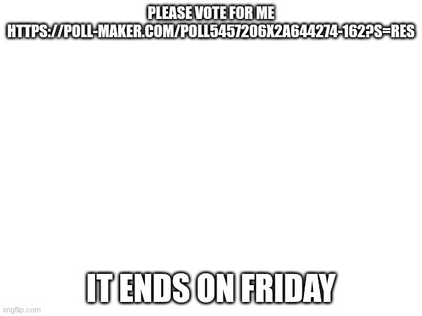 vote Blank Meme Template
