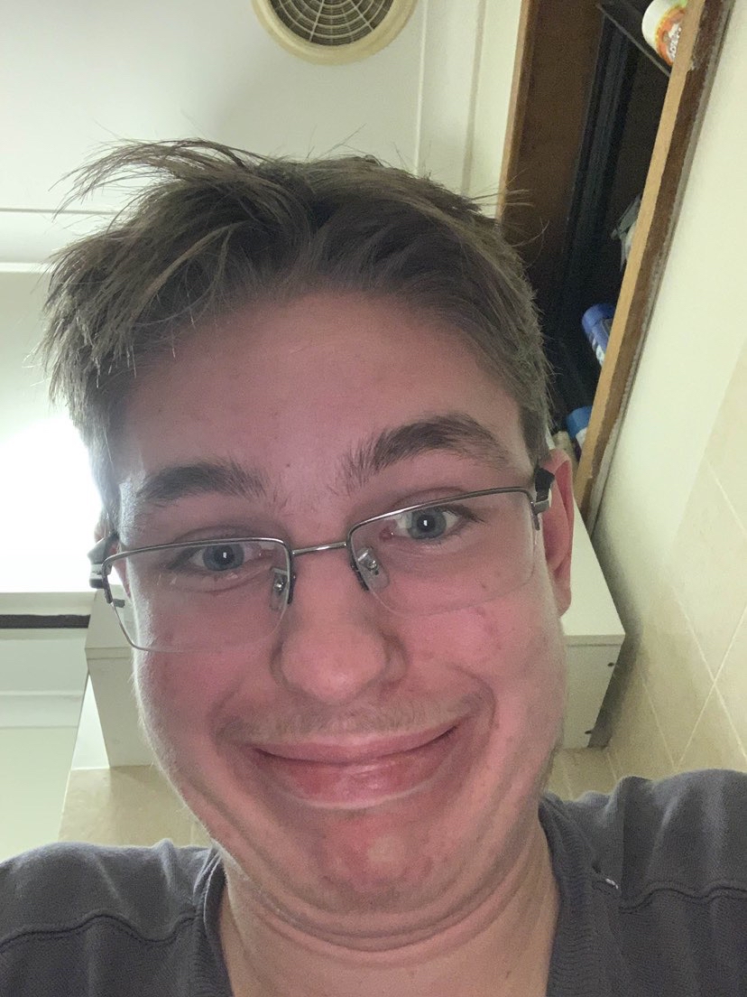 Funny hat with glasses Blank Meme Template