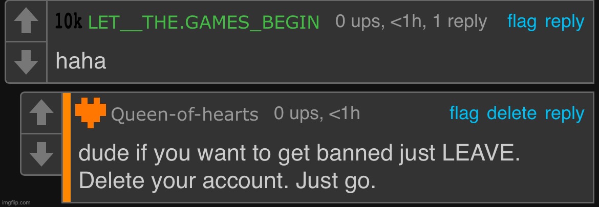 This dude gets an erection from getting banned | made w/ Imgflip meme maker