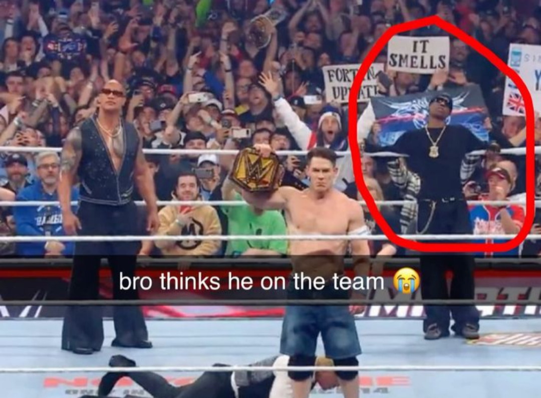 bro thinks he on the team Blank Meme Template