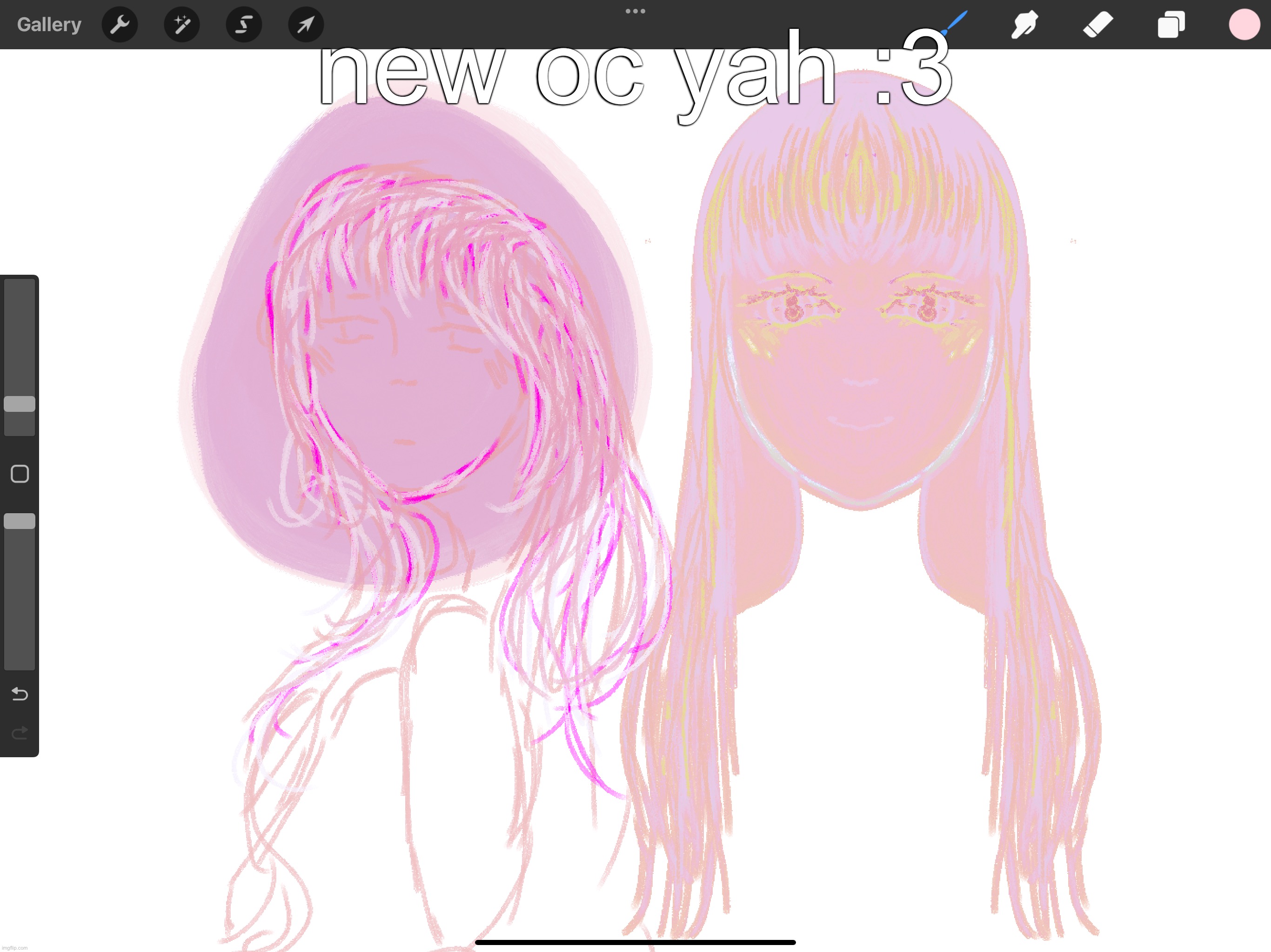 new oc yah :3 | made w/ Imgflip meme maker