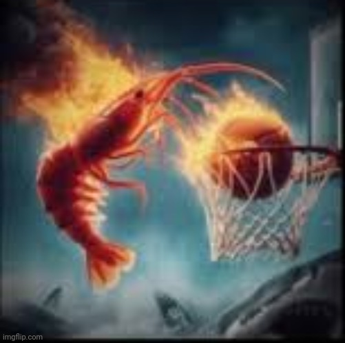shrimp lebron | image tagged in shrimp lebron | made w/ Imgflip meme maker