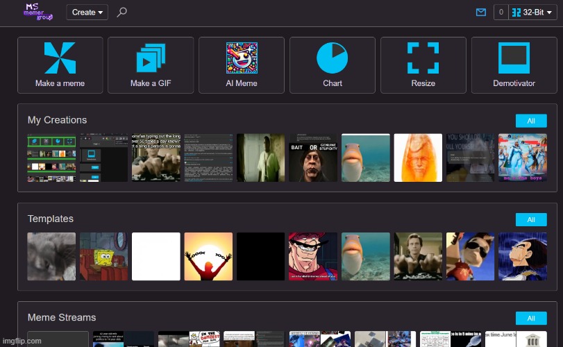 ngl im loving the new imgflip theme update | made w/ Imgflip meme maker