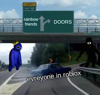 Everyone in Roblox Blank Meme Template