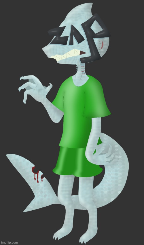 I just realized this image is mildly lore inaccurate since ASCII-oid blood is a clear teal | made w/ Imgflip meme maker