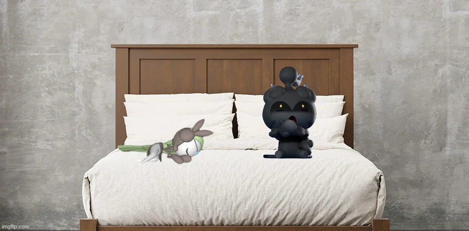 Kage and Melody: Waking up.mp3 | image tagged in kage and melody,kage,melody | made w/ Imgflip meme maker