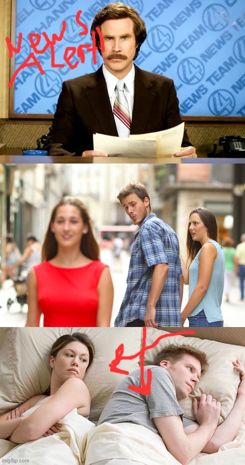 guys i have a theory | image tagged in urgent news alert,memes,distracted boyfriend,i bet he's thinking about other women,ice cream | made w/ Imgflip meme maker