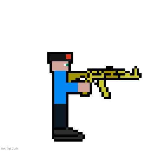 made this in under 15 minutes (credit to @Grease_Monkey for the idea) | image tagged in pixel art | made w/ Imgflip meme maker