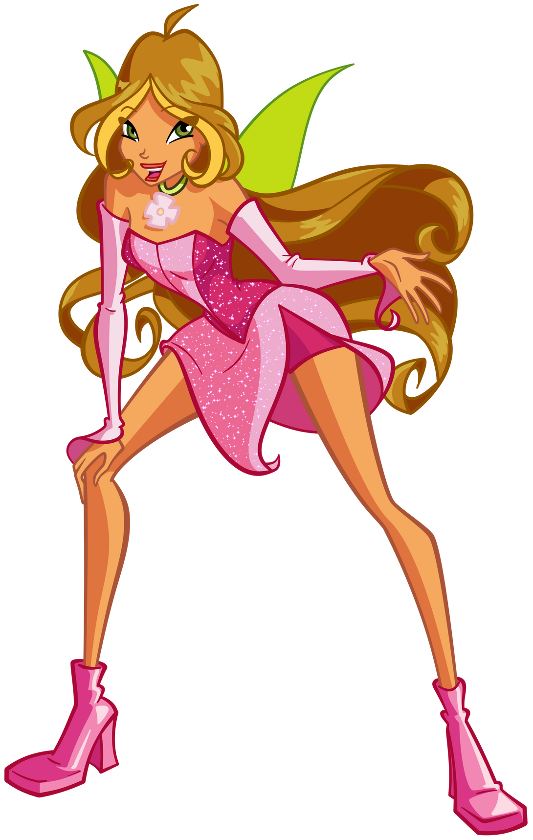 Magic Winx Charmix Flora The Fairy of Nature Blank Meme Template