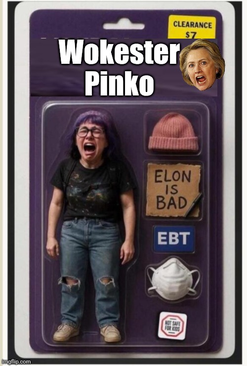 Wokester pinko doll Blank Meme Template