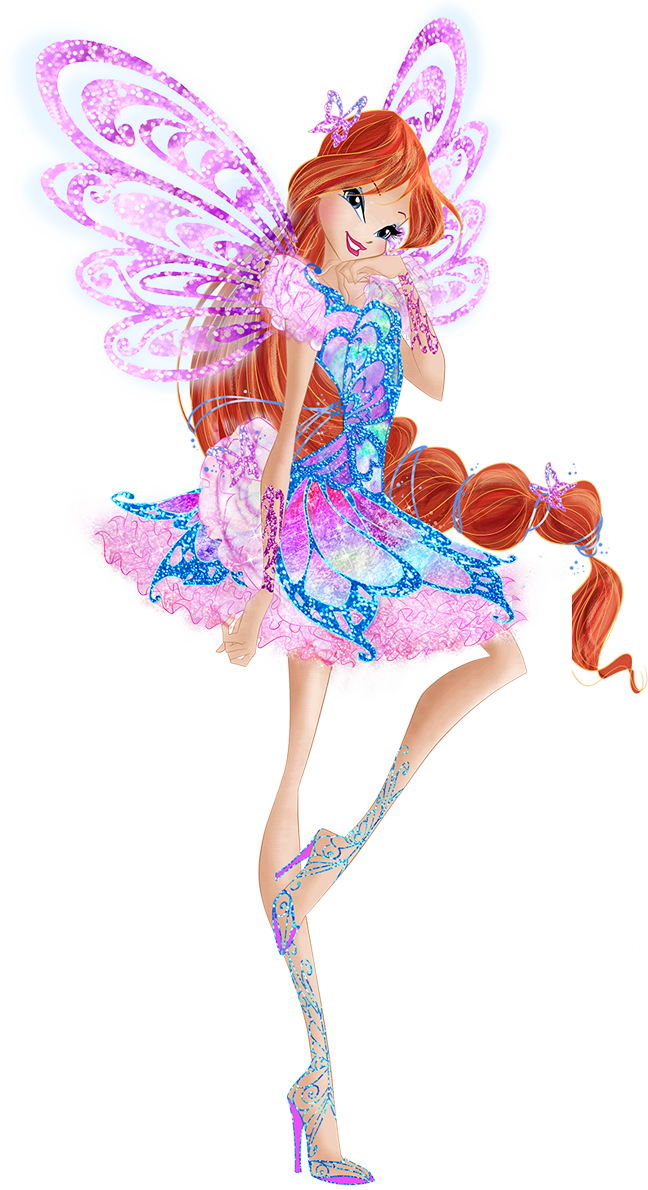 Bloom Butterflix - Winx Club 7 Blank Meme Template