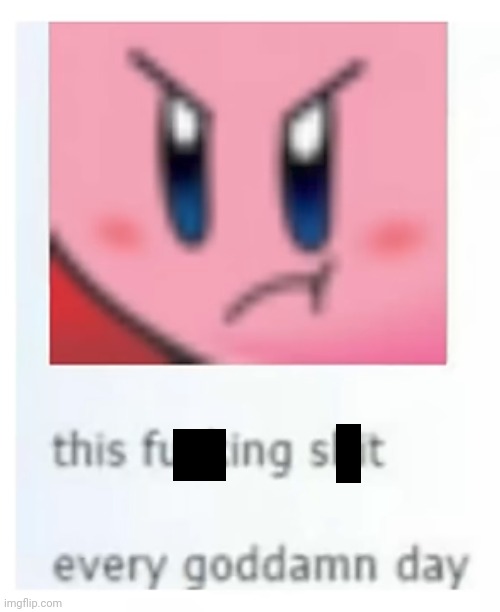 angry poyo Blank Meme Template