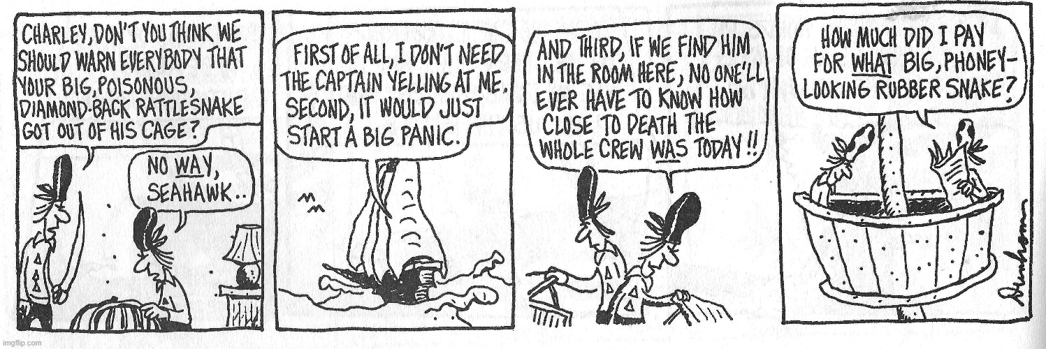 Classic Overboard | image tagged in comics | made w/ Imgflip meme maker