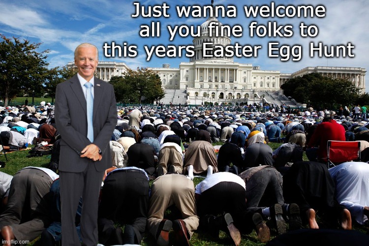 Just wanna welcome all you fine folks to this years Easter Egg Hunt | made w/ Imgflip meme maker