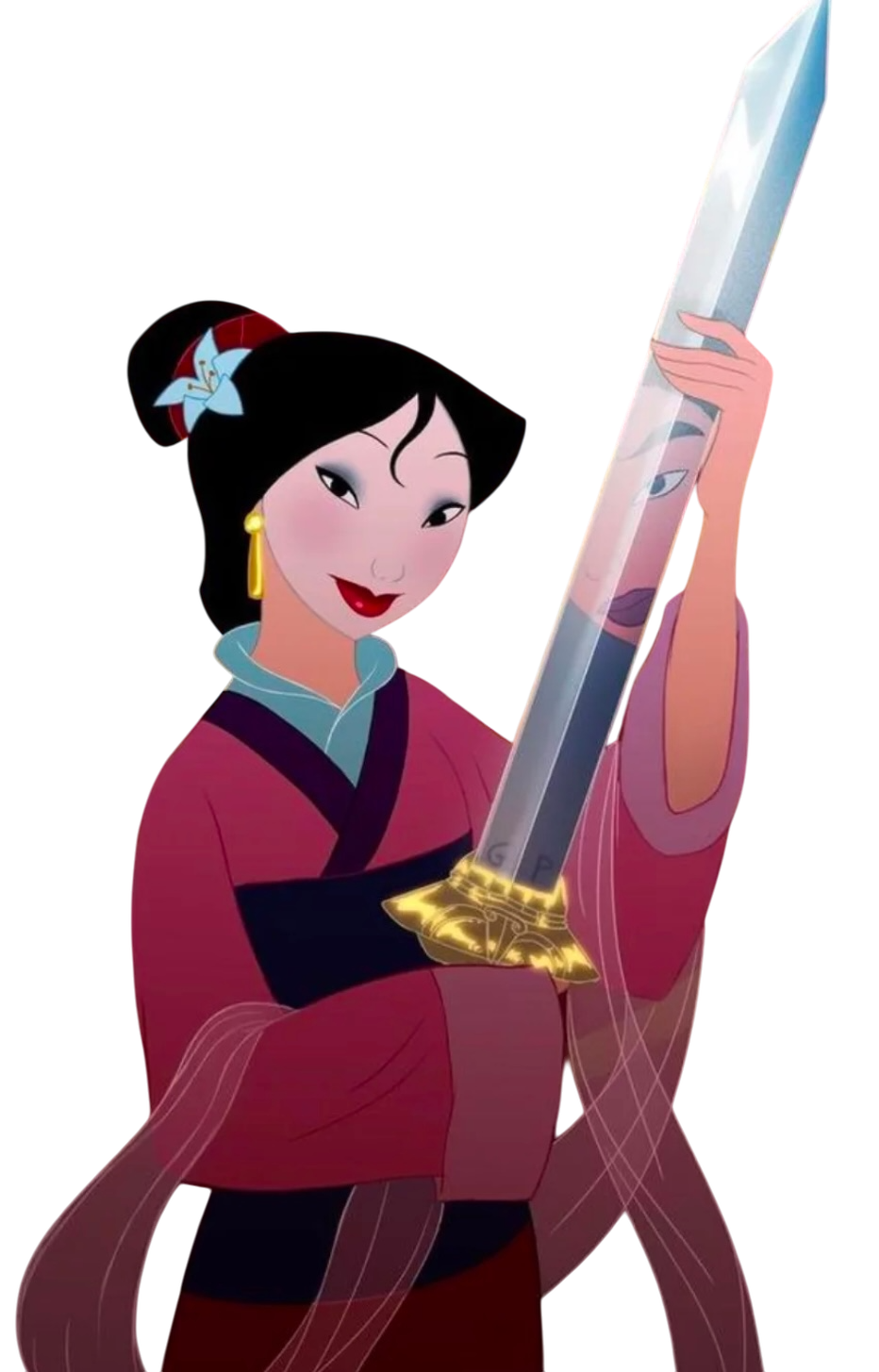 PNG Fa Mulan - Disney Blank Meme Template