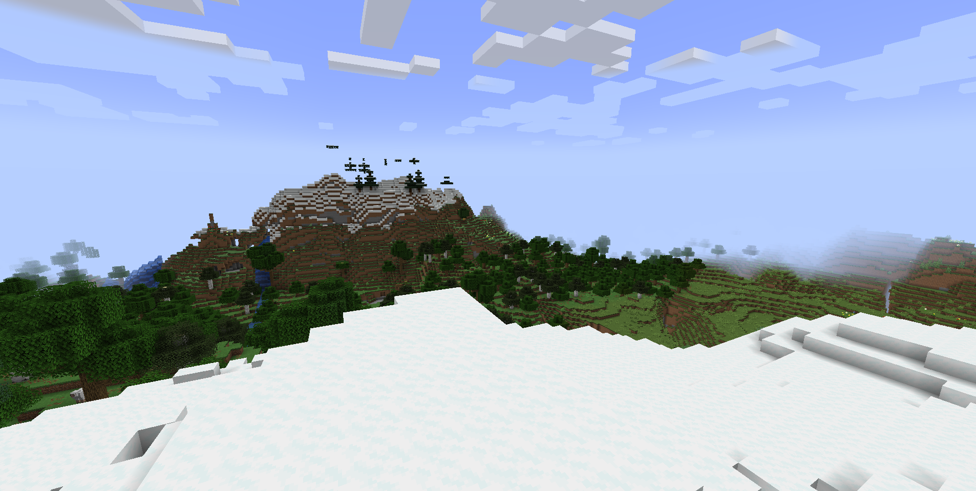 Minecraft Landscape Blank Meme Template