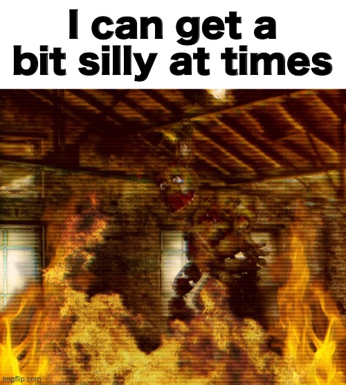 I can get a bit silly at times | made w/ Imgflip meme maker