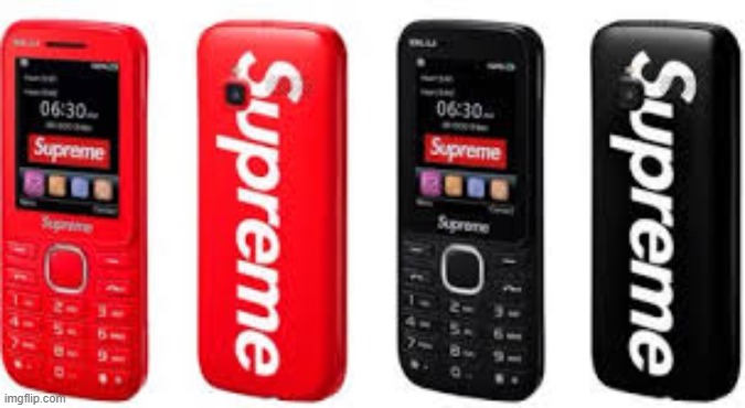 supreme burner phone | made w/ Imgflip meme maker