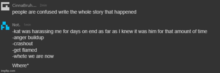last post of the drama | made w/ Imgflip meme maker