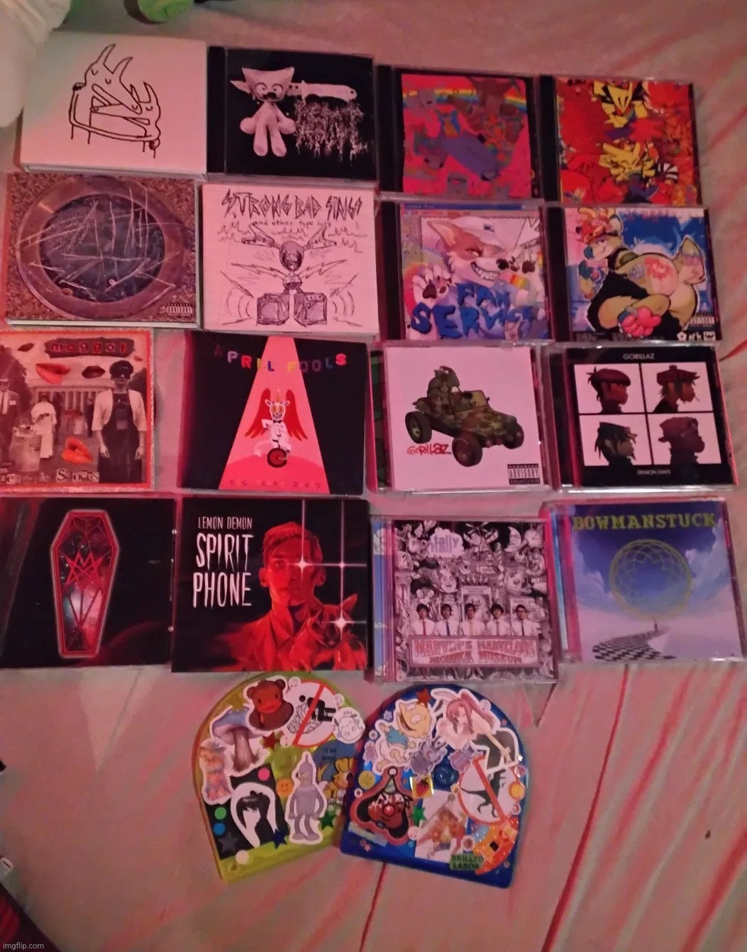 my cds, i plan on buying gaburger by gezebelle gaburgably cd n riddle box/great malinko by icp cd | made w/ Imgflip meme maker