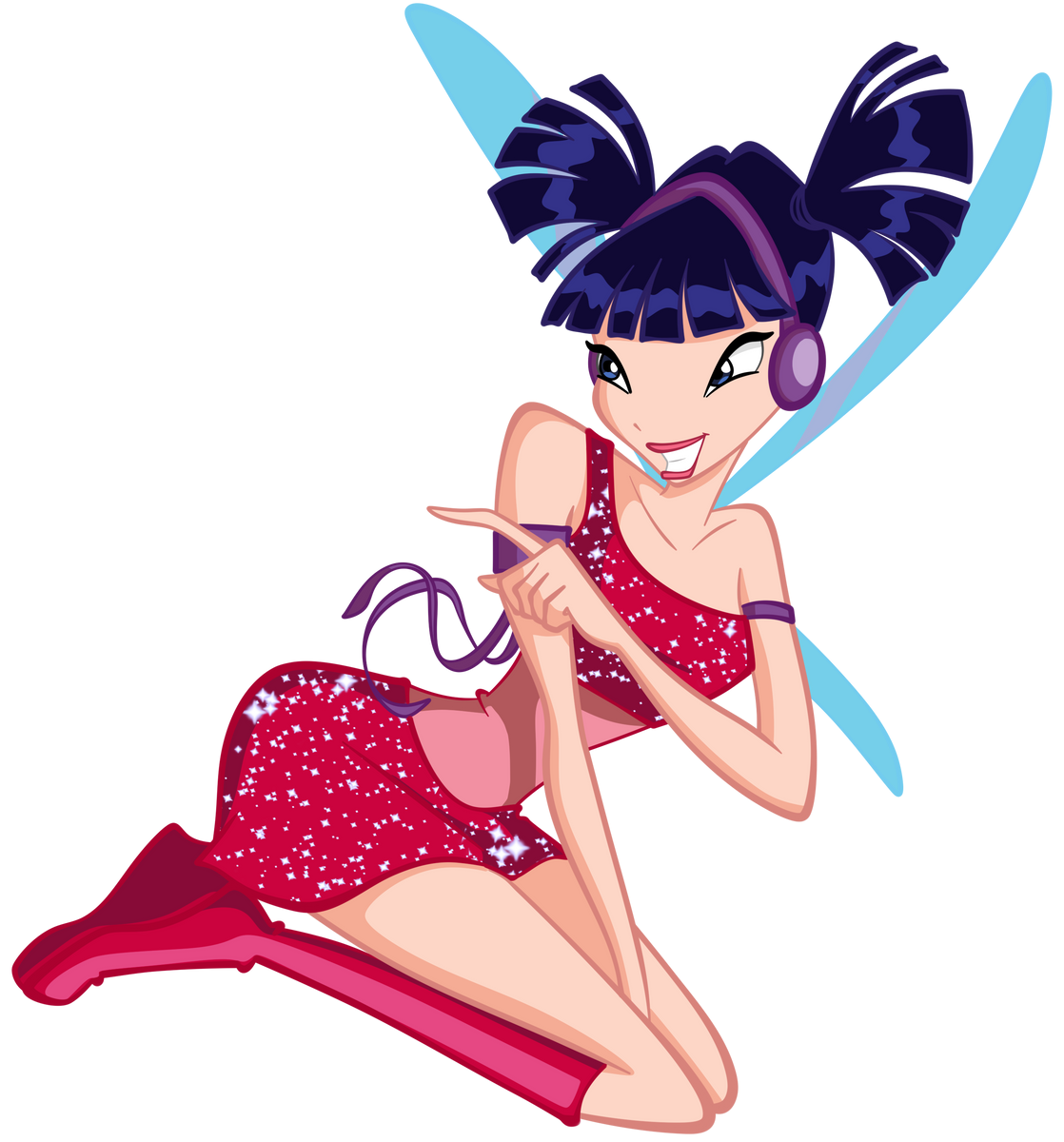 Magic Winx Charmix Musa Blank Meme Template