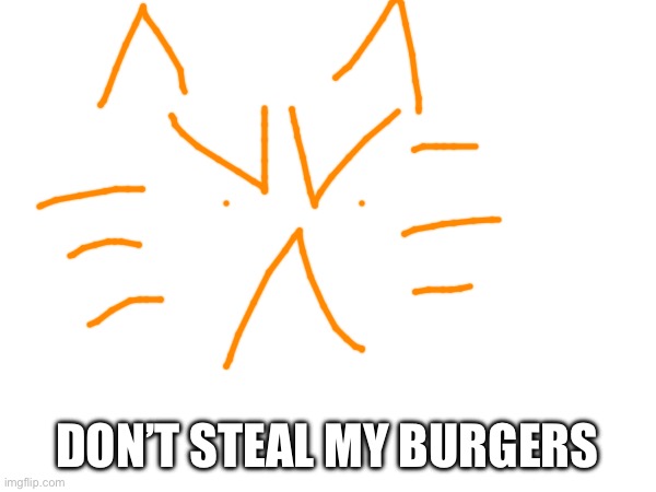 DON’T STEAL MY BURGERS | made w/ Imgflip meme maker