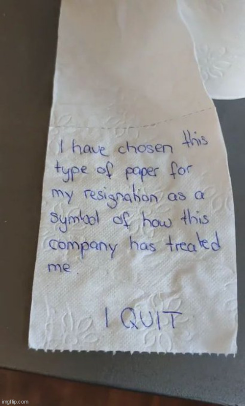 F your job | image tagged in quit,funny,repost,job,work,resign | made w/ Imgflip meme maker