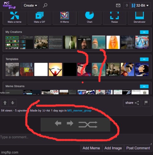 guys what are these buttons on my post??? they look kinda familiar | made w/ Imgflip meme maker