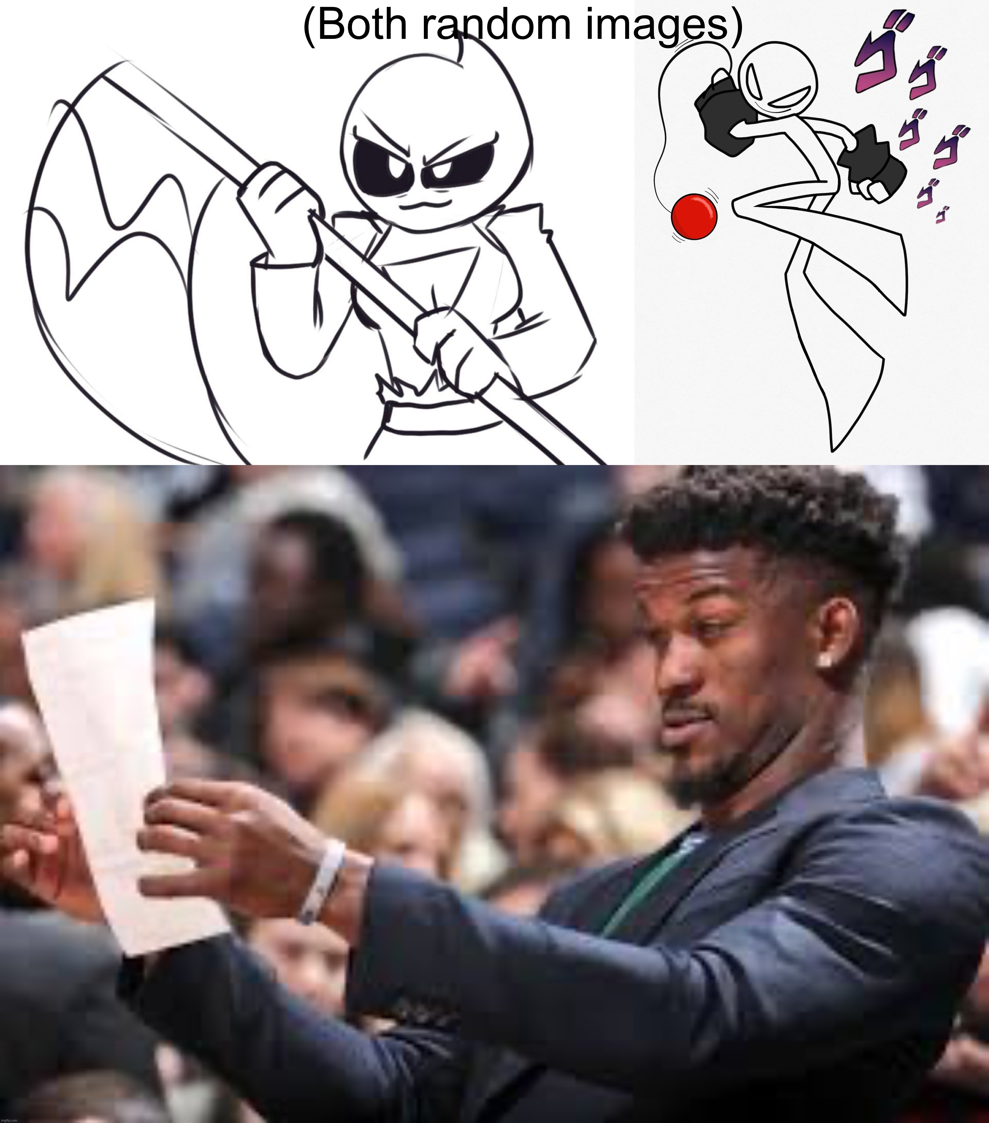 What Anon said got me thinking, in what aspect does my "artstyle" is similar to the creator of CTYH's one? | (Both random images) | image tagged in what am i reading | made w/ Imgflip meme maker