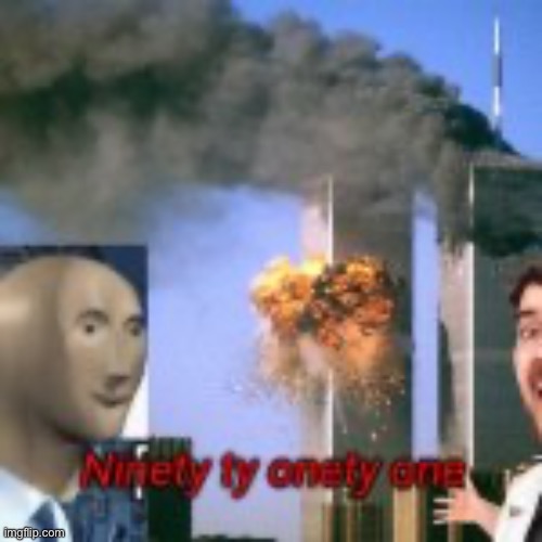 Does anyone here actually believe a plane caused this lol | image tagged in ninety ty onety one | made w/ Imgflip meme maker