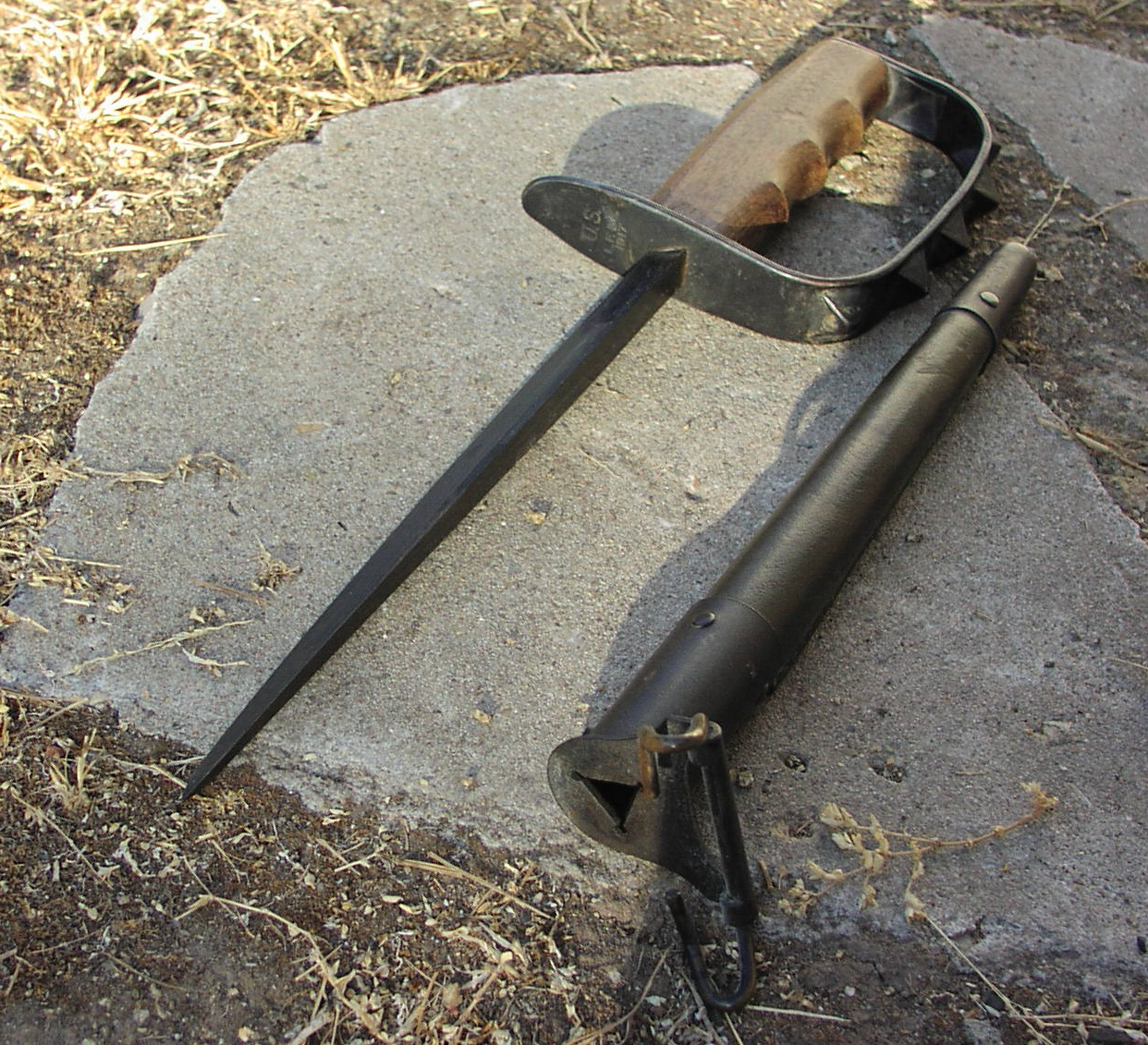 Slavic Trench knife Blank Meme Template