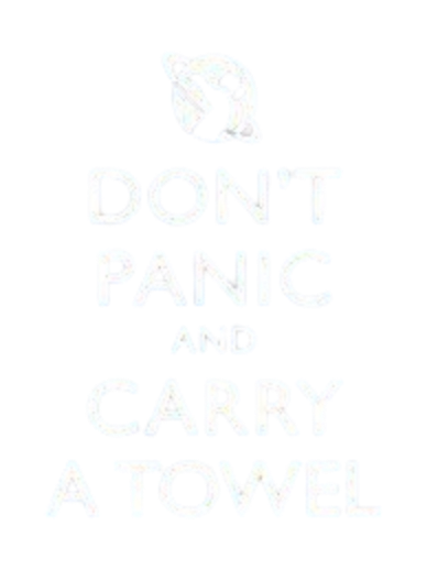 Don't Panic Blank Meme Template